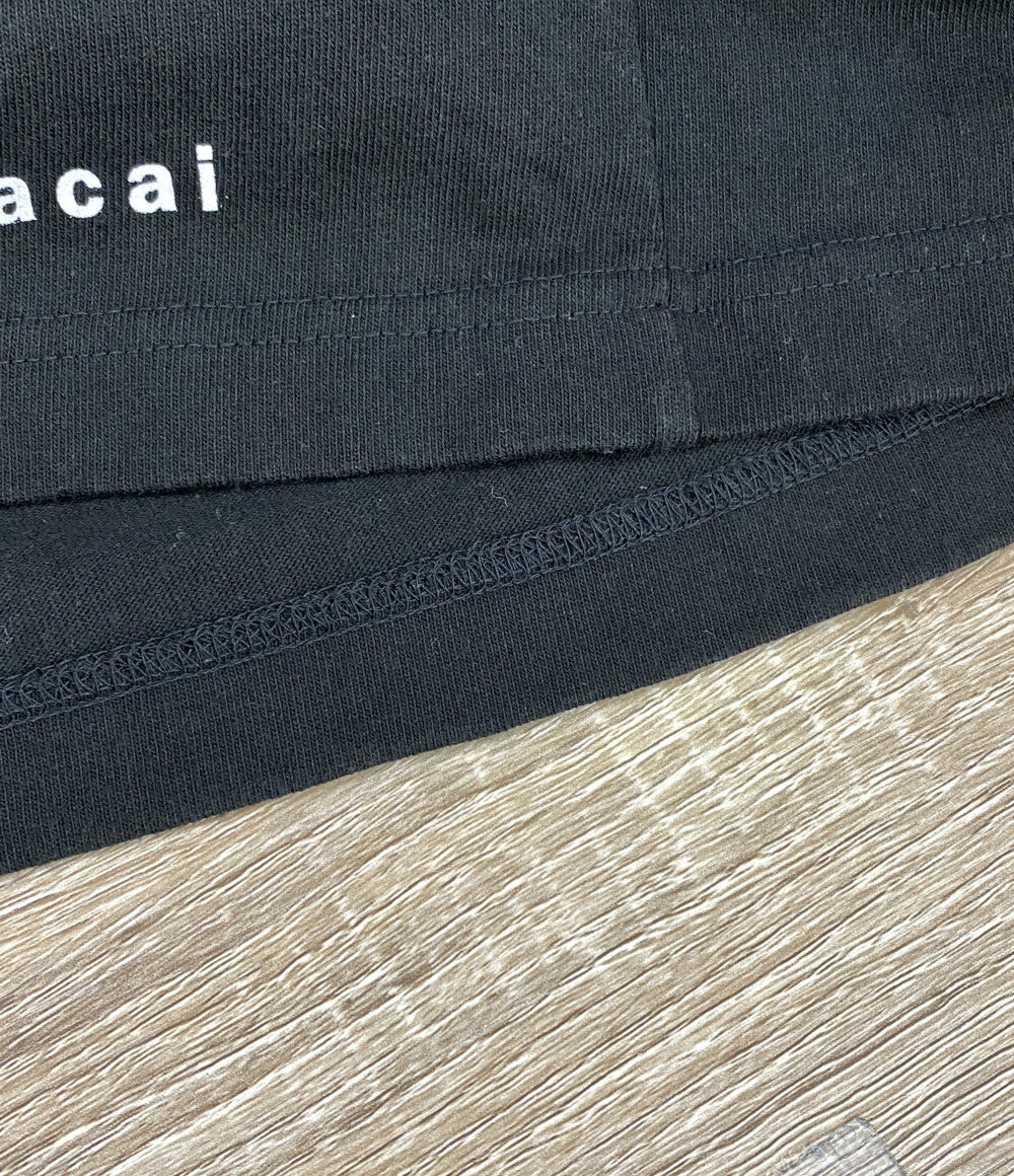 sacai 半袖Ｔシャツ ブラック KNOW FUTURE 24-0720S メンズ SIZE 2 サカイ