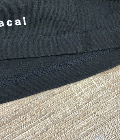 sacai 半袖Ｔシャツ ブラック KNOW FUTURE 24-0720S メンズ SIZE 2 サカイ