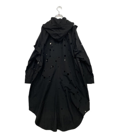 ヨウジヤマモト ブロードスクエアレースドレス FP-D66-048-1-01 レディース SIZE 1 YOHJI YAMAMOTO