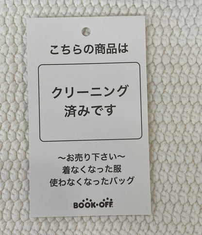 ニナリッチ 美品 カーディガン ホワイト ブラック 5S-CR001-ML570 レディース SIZE M NINA RICCI