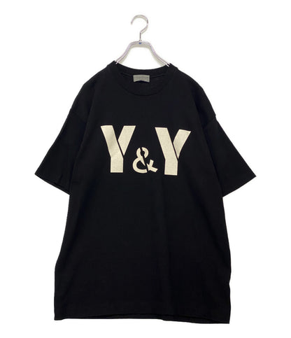 YOHJI YAMAMOTO POUR HOMME 半袖Ｔシャツ ブラック HO-T77-087 メンズ SIZE 3 ヨウジヤマモトプールオム