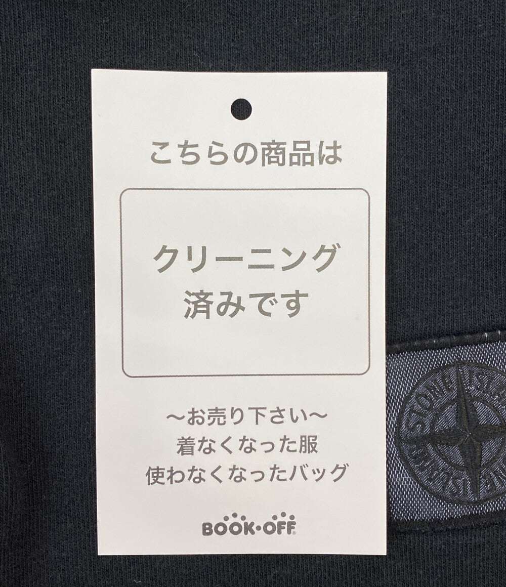 ストーンアイランド ポロシャツ ロゴワッペン メンズ SIZE L STONE ISLAND
