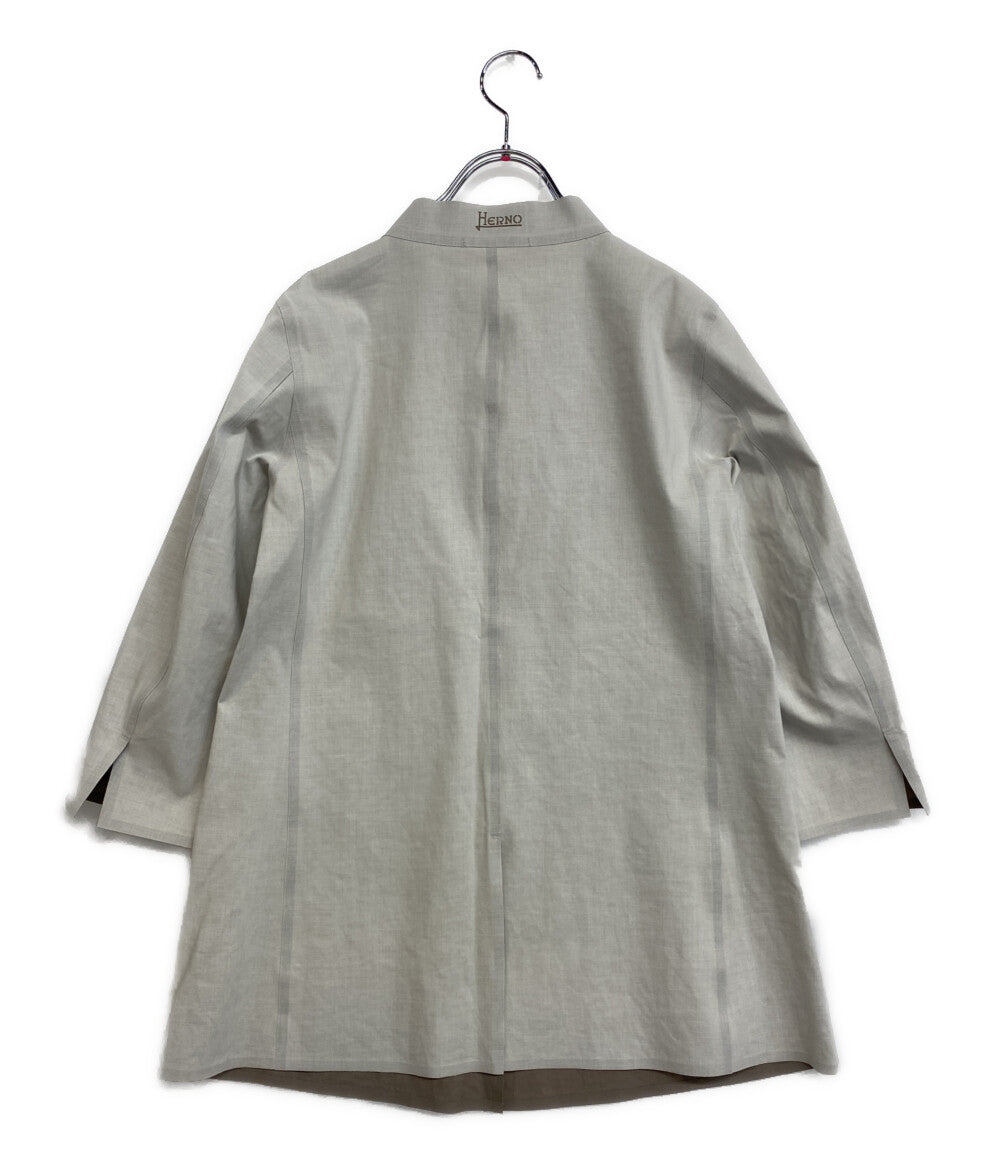 ⭐︎ HERNO ヘルノ リバーシブル スプリングコート サイズ44 M-L⭐︎ HERNO（ヘルノ） ヘルノ / スプリングコート フーディーコート 春夏