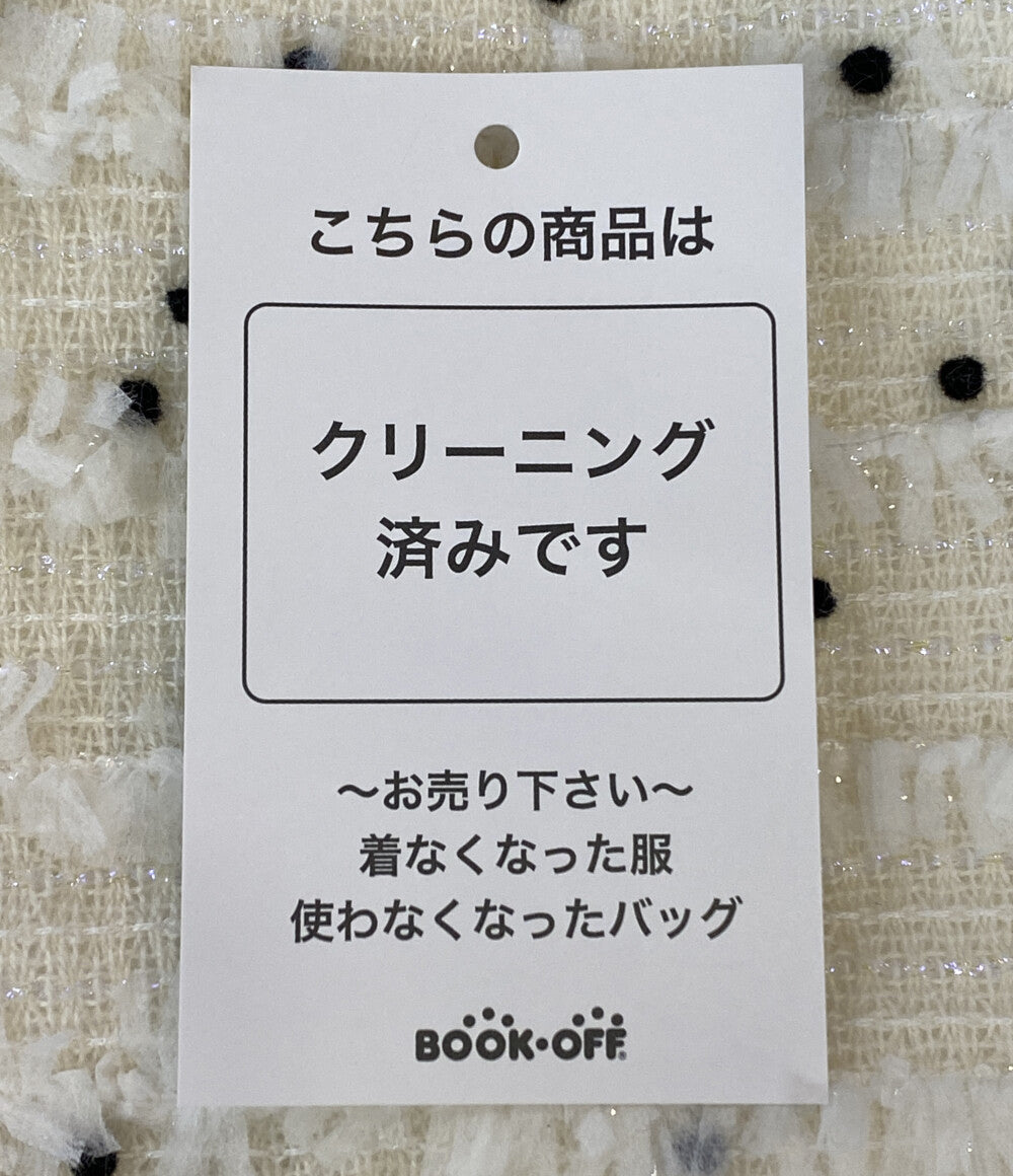 ニナリッチ ハーフパンツ ツイード ドット 5S-PA010-W0357 25SS レディース SIZE 38 NINA RICCI