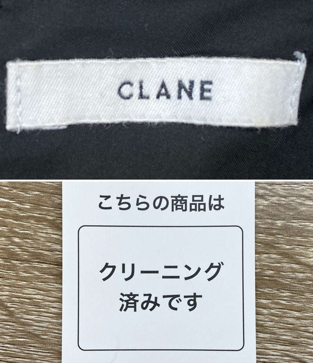 クラネ レイヤード風ワンピース ブラック 16112-5142 レディース SIZE 2 CLANE