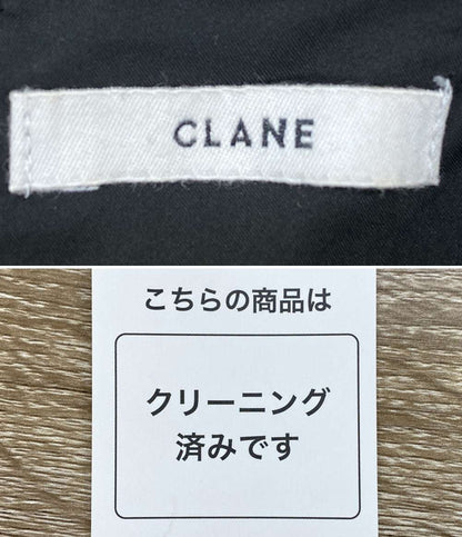 クラネ レイヤード風ワンピース ブラック 16112-5142 レディース SIZE 2 CLANE