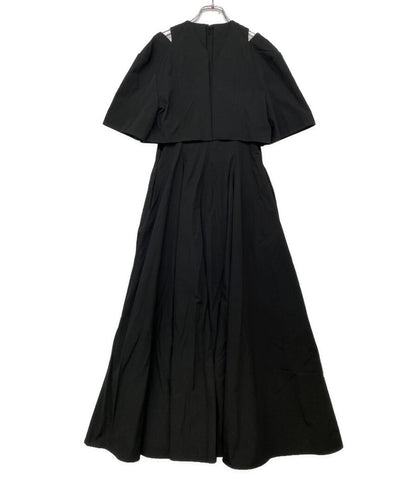 クラネ レイヤード風ワンピース ブラック 16112-5142 レディース SIZE 2 CLANE