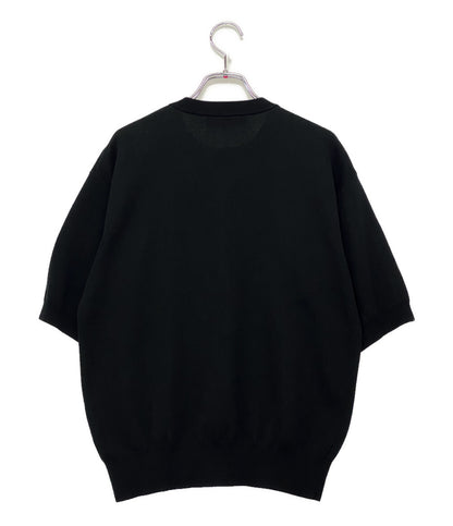 キャバン 半袖ニット ブラック 59-02-41-02009 レディース SIZE S CABaN