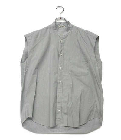 AURALEE ノースリーブブラウス ストライプ A20SS04TS レディース SIZE - オーラリー