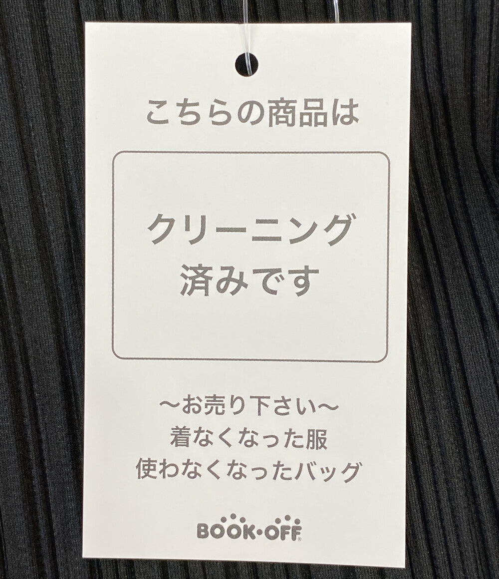 プリーツプリーズ カーディガン ブラック PP04JD623 レディース SIZE 3 PLEATS PLEASE