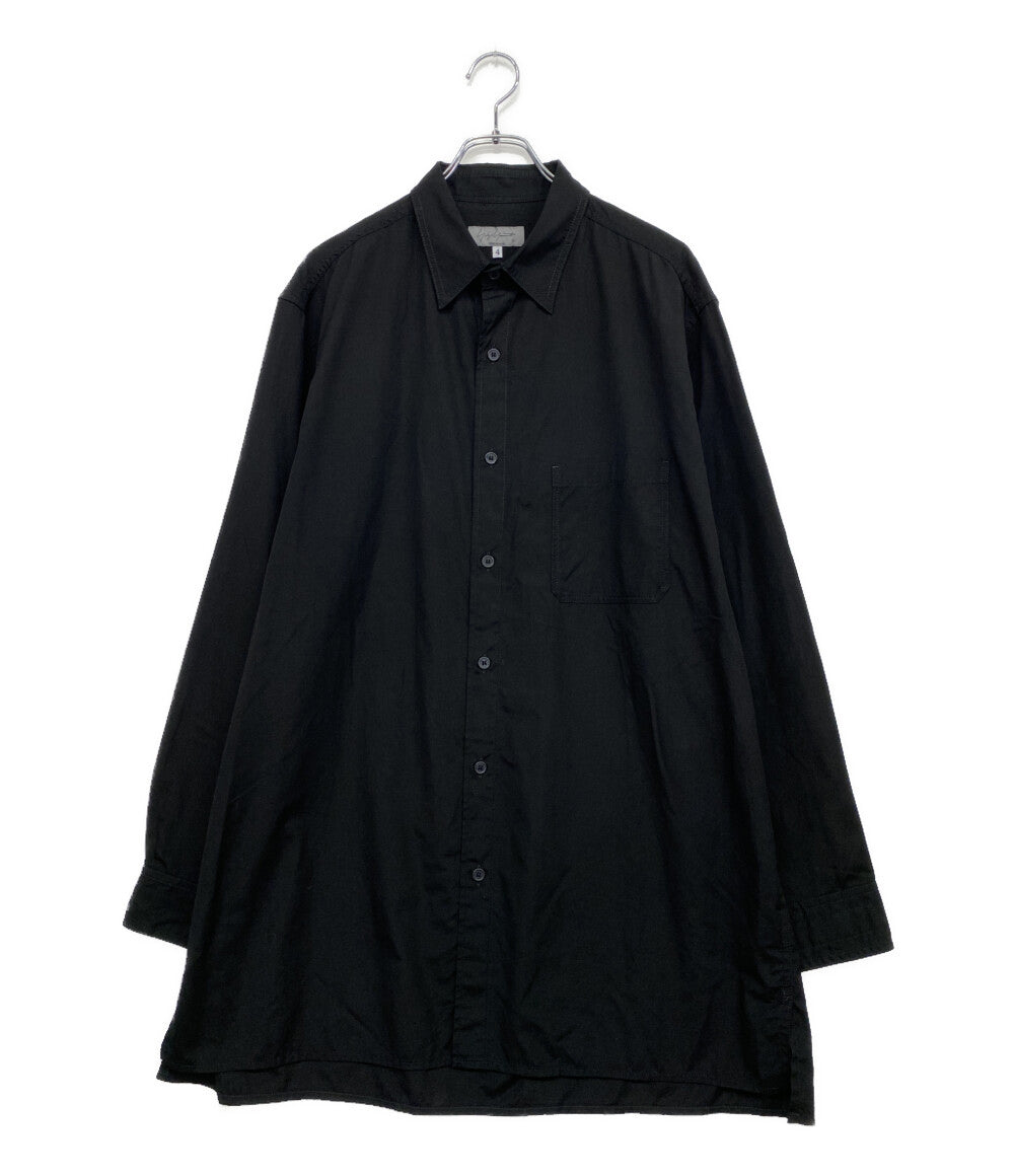 ヨウジヤマモトプールオム 長袖シャツ HO-B01-001 メンズ SIZE 4 YOHJI YAMAMOTO POUR HOMME