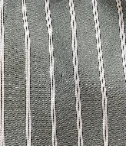ブルネロクチネリ 長袖シャツ グリーン ストライプ レディース SIZE M BRUNELLO CUCINELLI