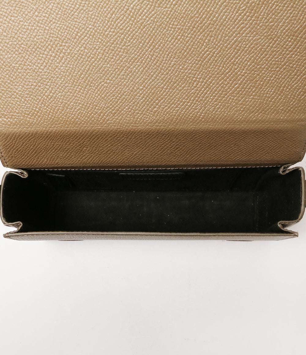 美品 アミパリス スクエア ミニショルダー レディース AMI paris