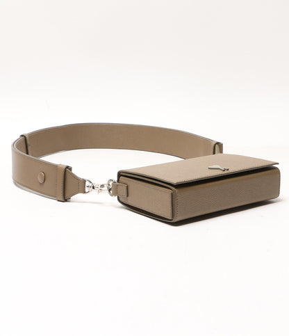 美品 アミパリス スクエア ミニショルダー レディース AMI paris