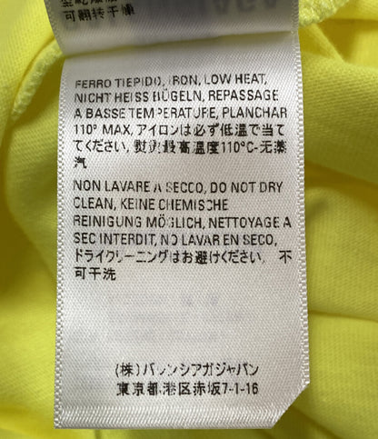 バレンシアガ 半袖Tシャツ ネオンイエロー キャンペーンロゴ メンズ SIZE XS BALENCIAGA