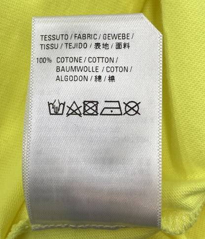 バレンシアガ 半袖Tシャツ ネオンイエロー キャンペーンロゴ メンズ SIZE XS BALENCIAGA