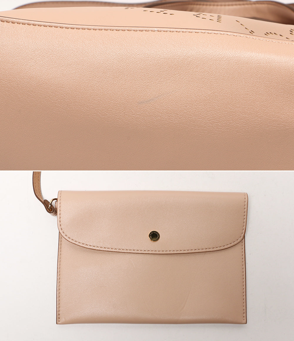 ステラマッカートニー パンチングロゴ トート ポーチ付 レディース STELLA McCARTNEY