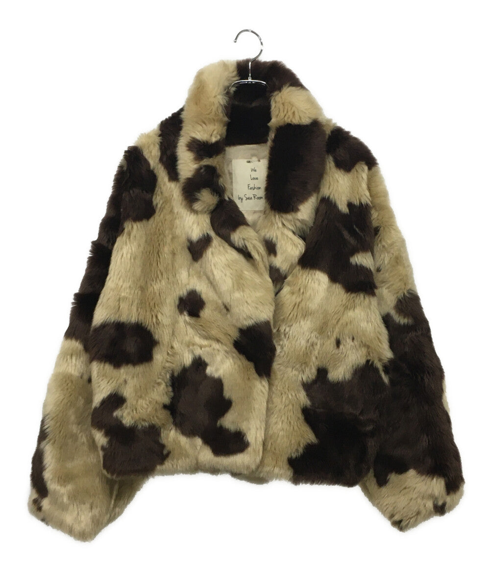 シールームリン ジャケット エコファー レオパード 004190011 レディース SIZE F searoomlynn