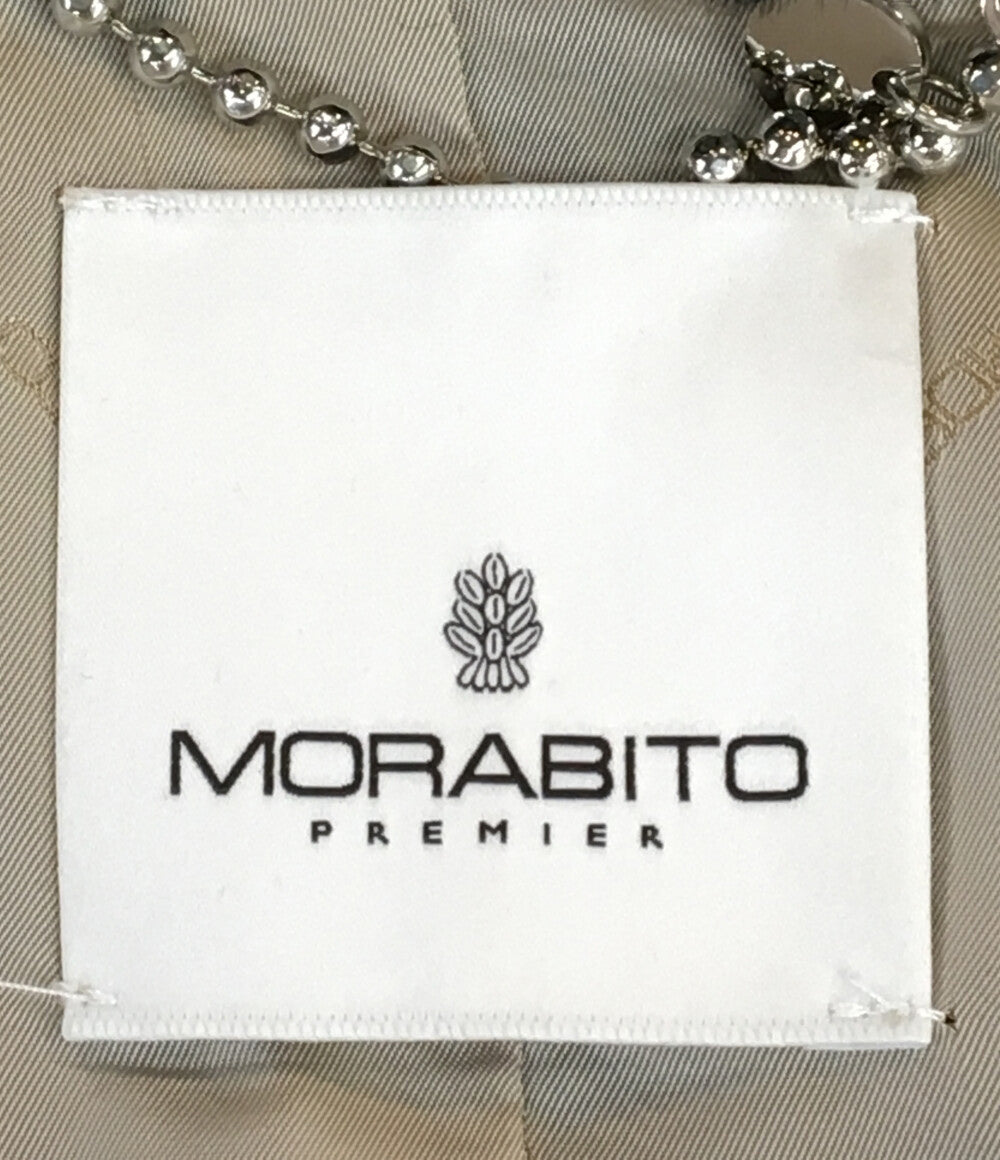 モラビト ファーコート ブラック 9093-31212 レディース SIZE 38 MORABITO