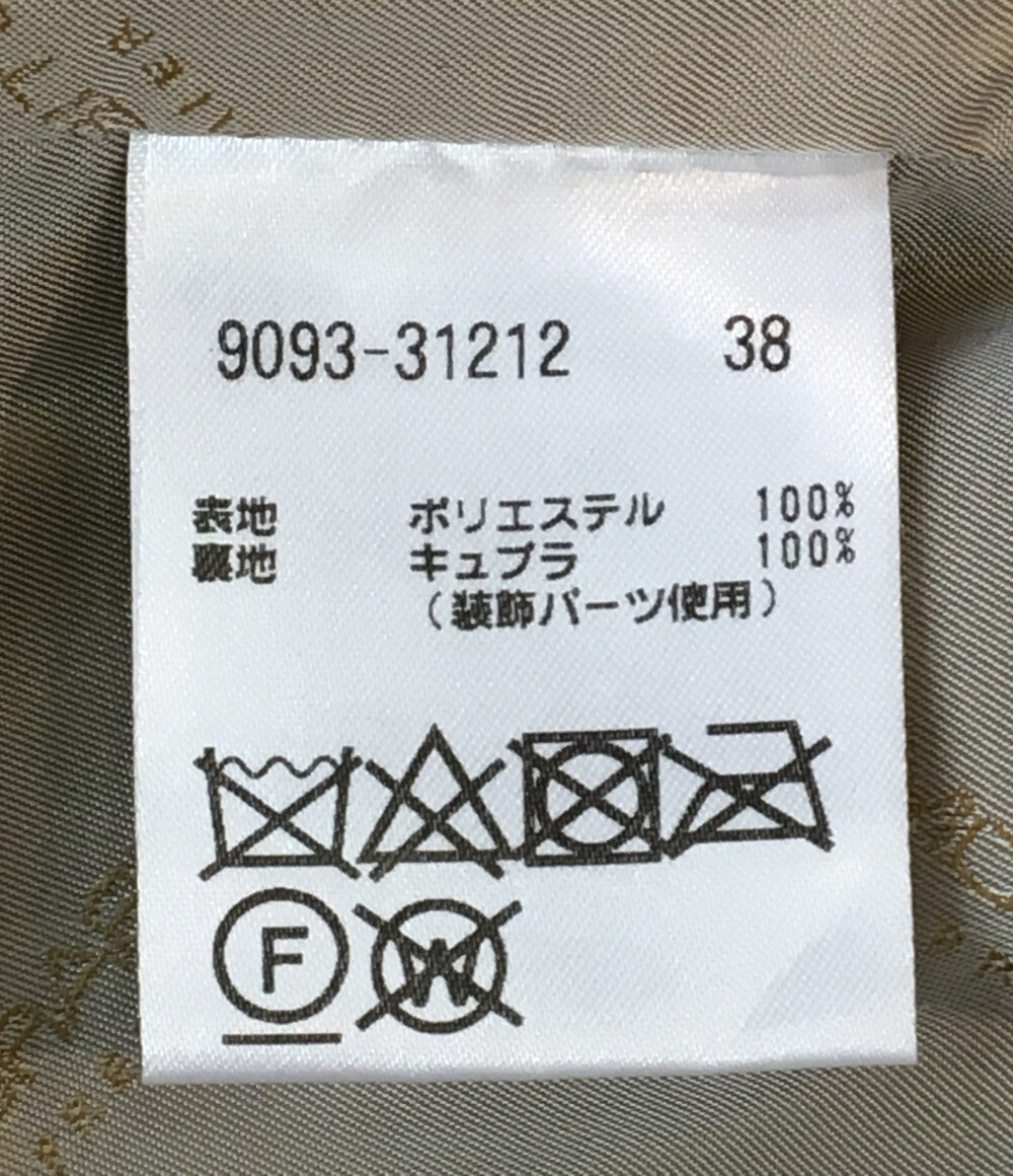 モラビト ファーコート ブラック 9093-31212 レディース SIZE 38 MORABITO