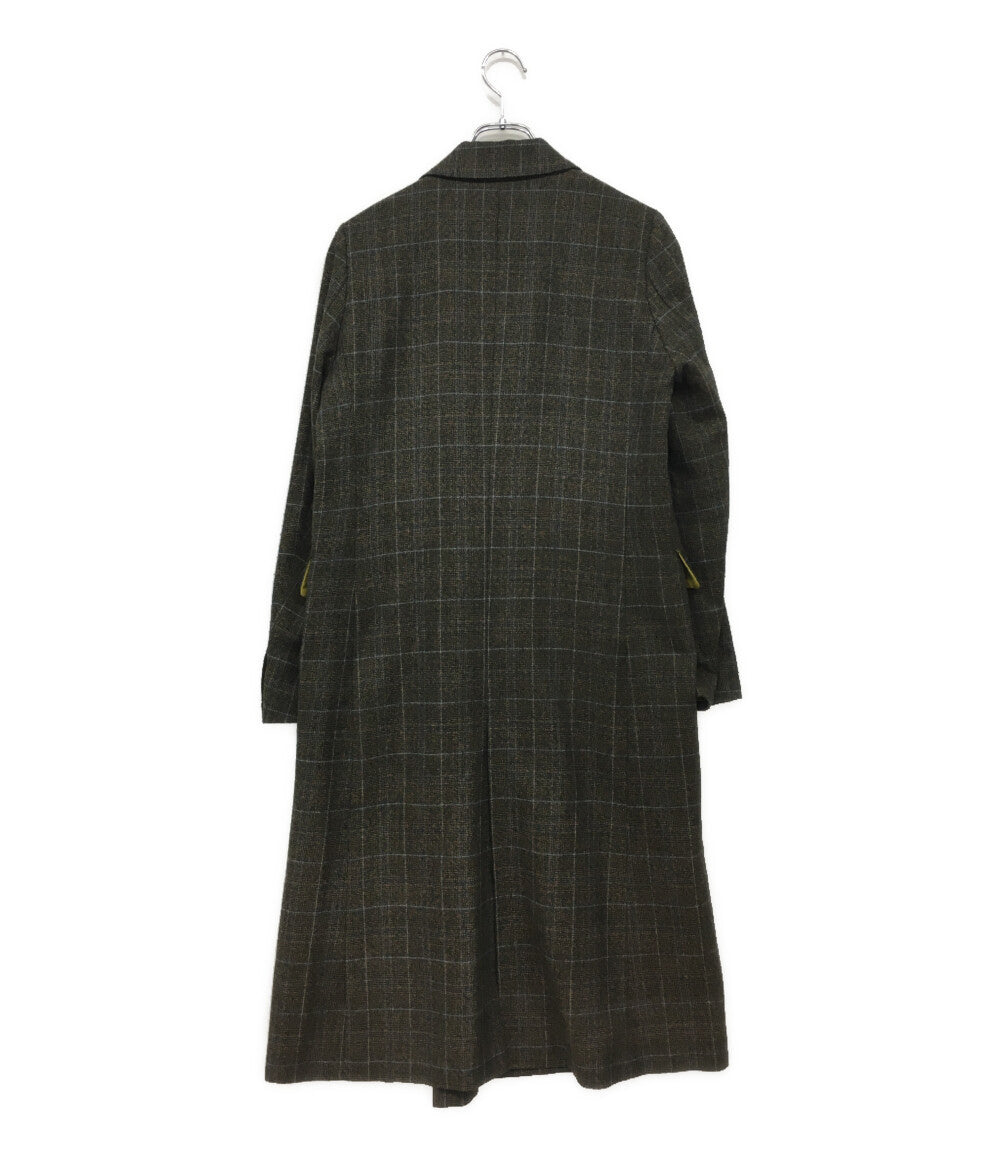 AMERI アメリ コート グレンチェック グレー 017260050 レディース SIZE -