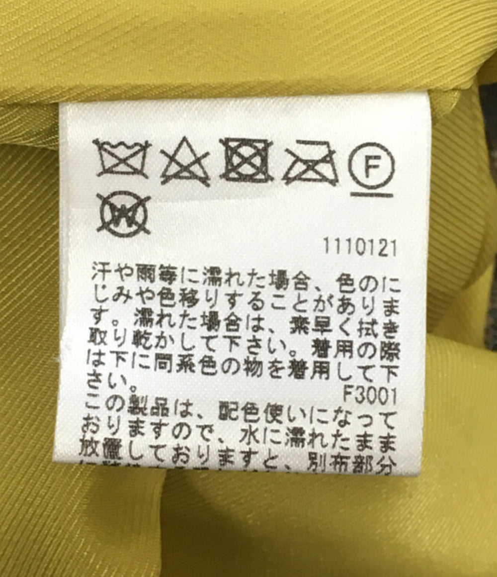 AMERI アメリ コート グレンチェック グレー 017260050 レディース SIZE -