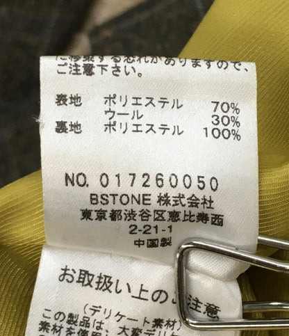 AMERI アメリ コート グレンチェック グレー 017260050 レディース SIZE -