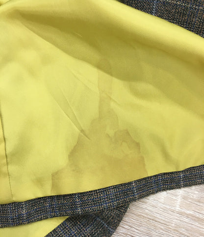 AMERI アメリ コート グレンチェック グレー 017260050 レディース SIZE -