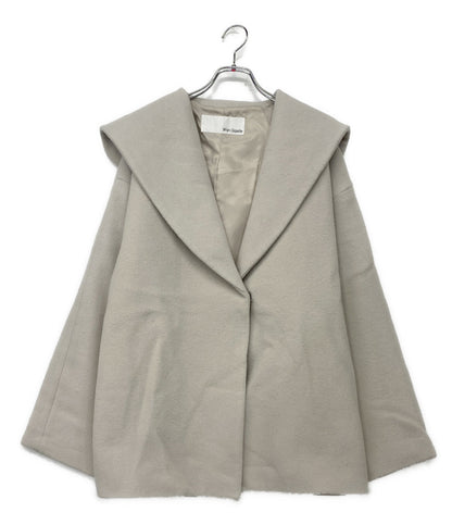ウィム ガゼット ショートコート WGZ1032408A0006 レディース SIZE F Whim Gazette
