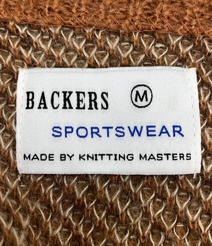 バッカーズ カーディガン モヘア混 メンズ SIZE M BACKERS