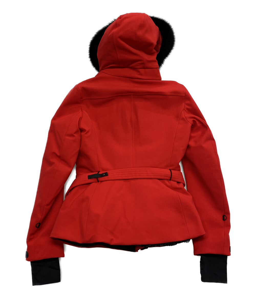 美品 MONCLER ダウンコート レッド BAUGES レディース SIZE 3 モンクレール