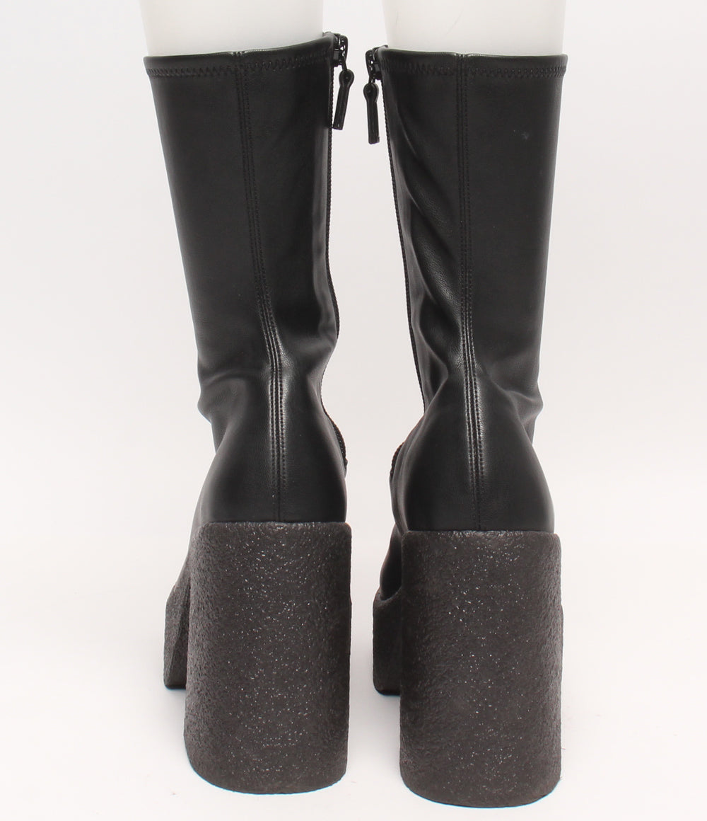 ステラマッカートニー ブーツ ブラック ゴアヒール レディース SIZE 36 STELLA McCARTNEY