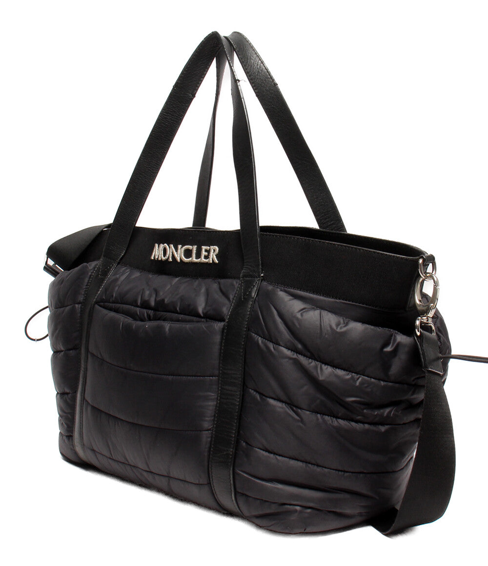 モンクレール トートバッグ Black Logo Mommy Bag レディース MONCLER