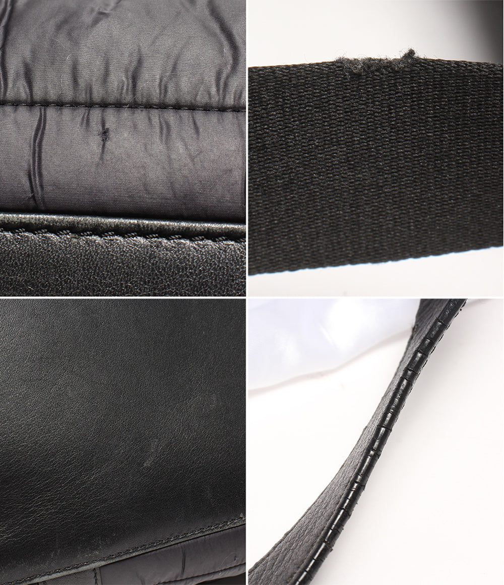 モンクレール トートバッグ Black Logo Mommy Bag レディース MONCLER