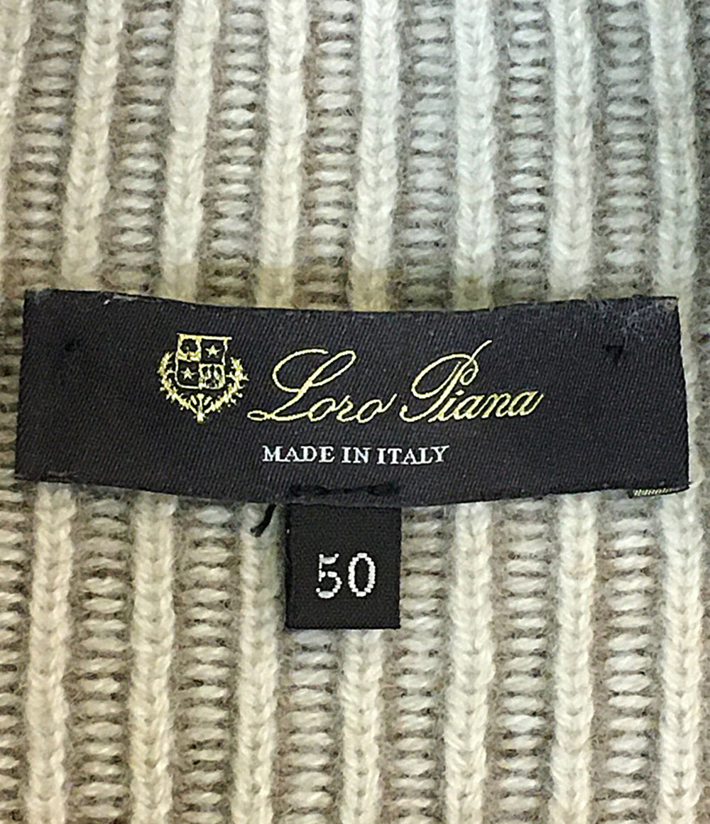 ロロピアーナ ニット カシミヤ100 MAI8316 メンズ SIZE 50 Loro Piana