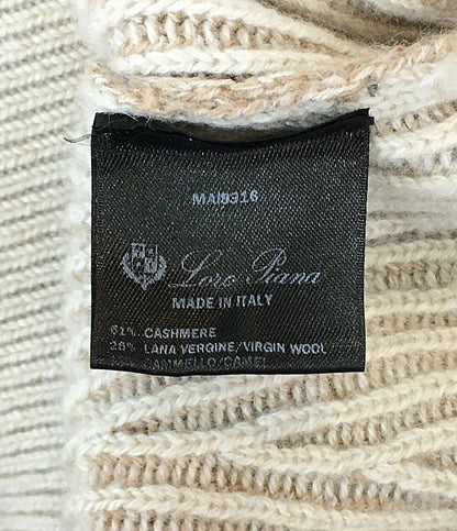 ロロピアーナ ニット カシミヤ100 MAI8316 メンズ SIZE 50 Loro Piana