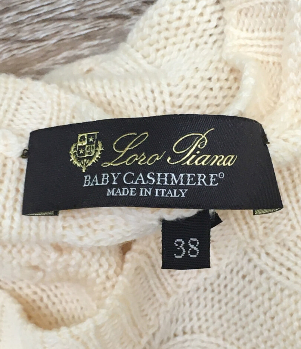 ロロピアーナ ニット ケーブルニット FAE5651 レディース SIZE 38 Loro Piana