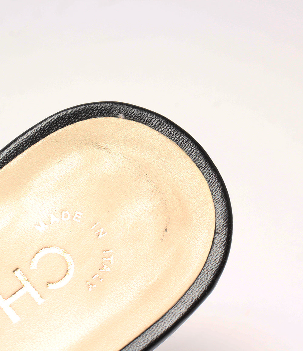 シャネル サンダル ビーズ ココマーク レディース SIZE 36.5 CHANEL