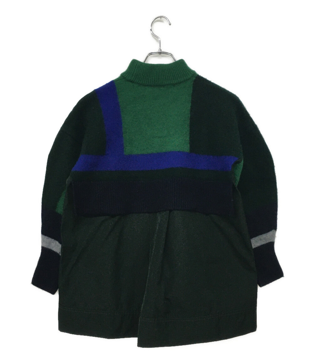 ENFOLD ニット COLOR-BLOC PULLOVER 300HA470-2360 レディース SIZE 36 エンフォルド