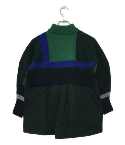 ENFOLD ニット COLOR-BLOC PULLOVER 300HA470-2360 レディース SIZE 36 エンフォルド