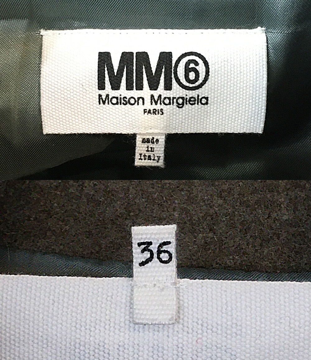 エムエムシックス コート S32AM0292 レディース SIZE 36 MM6