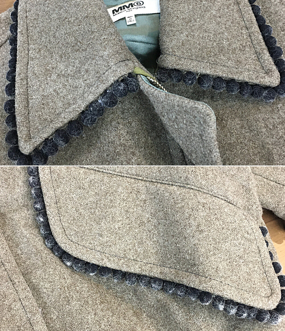 エムエムシックス コート S32AM0292 レディース SIZE 36 MM6