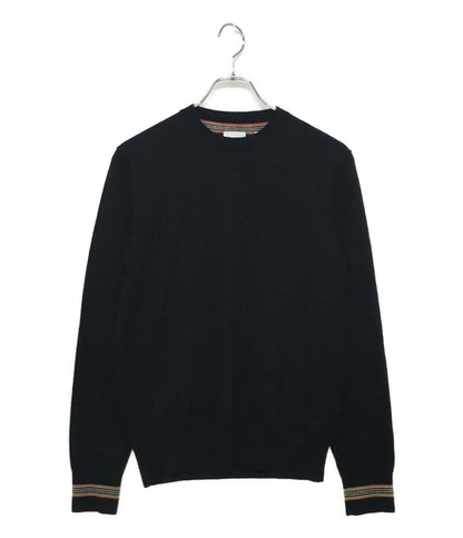 BURBERRY ニット アイコンストライプパネルセーター メンズ SIZE M バーバリー