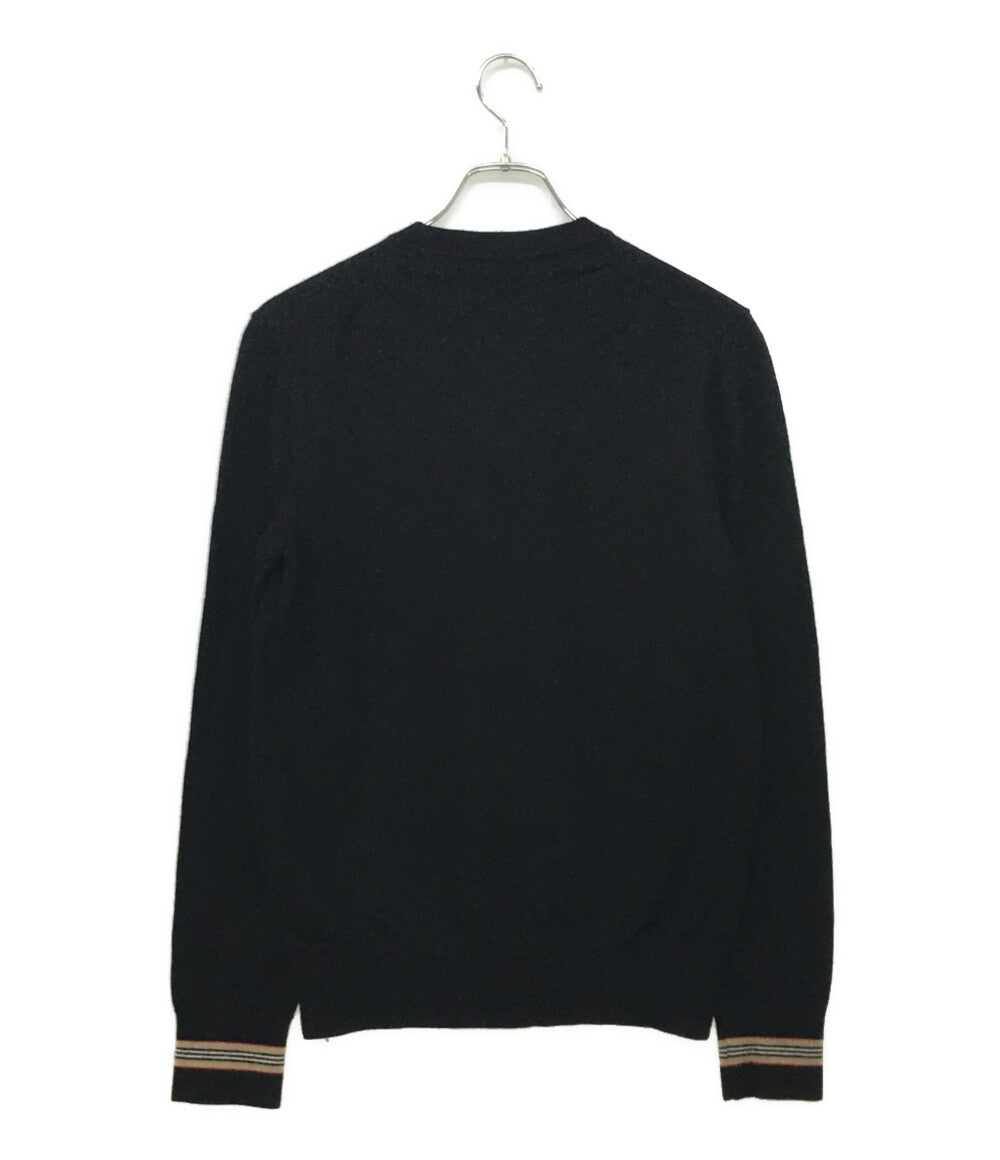 BURBERRY ニット アイコンストライプパネルセーター メンズ SIZE M バーバリー