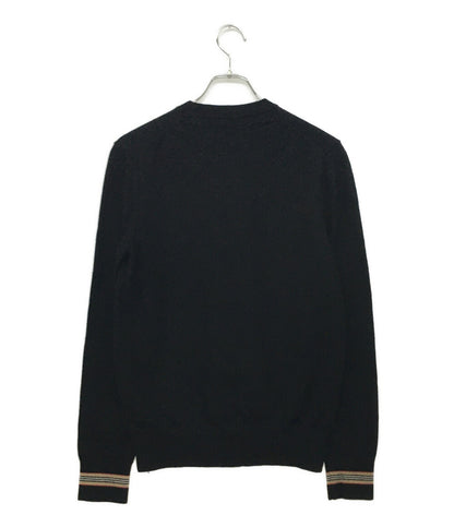 BURBERRY ニット アイコンストライプパネルセーター メンズ SIZE M バーバリー