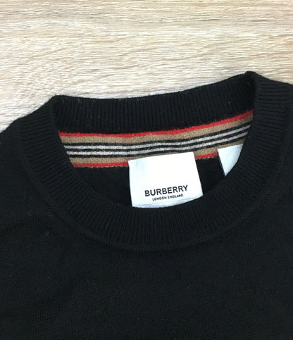 BURBERRY ニット アイコンストライプパネルセーター メンズ SIZE M バーバリー
