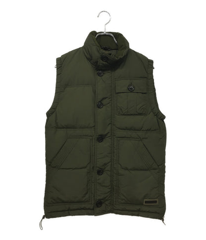 バーバリーブラックレーベル ダウンベスト カーキ E3F14-221-79 メンズ SIZE M BURBERRY BLACK LABEL