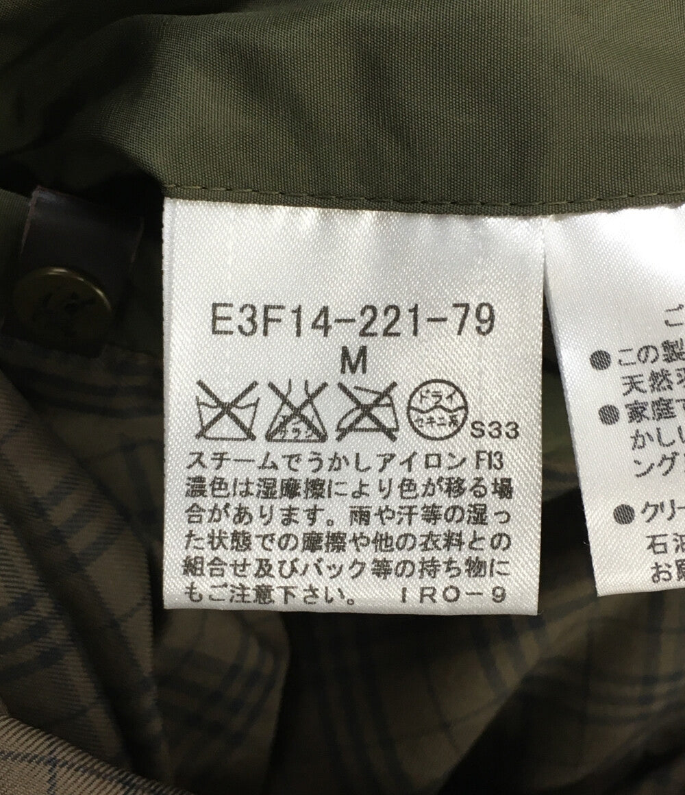 バーバリーブラックレーベル ダウンベスト カーキ E3F14-221-79 メンズ SIZE M BURBERRY BLACK LABEL