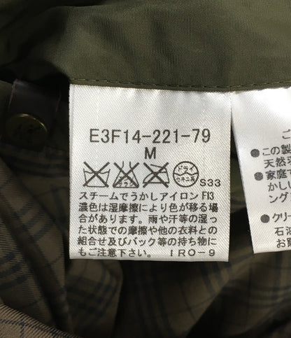 バーバリーブラックレーベル ダウンベスト カーキ E3F14-221-79 メンズ SIZE M BURBERRY BLACK LABEL