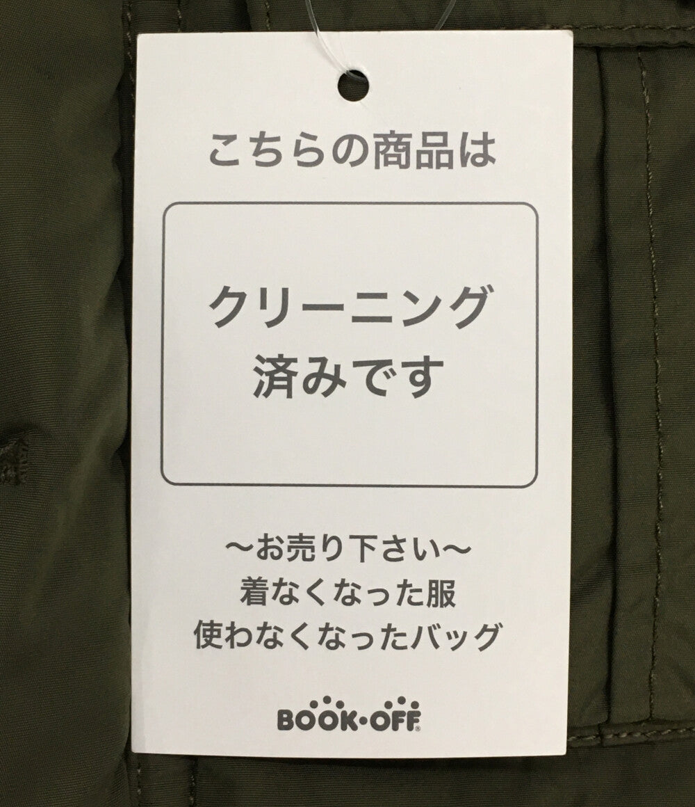 バーバリーブラックレーベル ダウンベスト カーキ E3F14-221-79 メンズ SIZE M BURBERRY BLACK LABEL